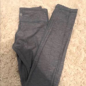 Lululemon leggings, light blue, size 2